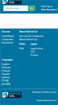 Mobile Screenshot of dental-cal.com